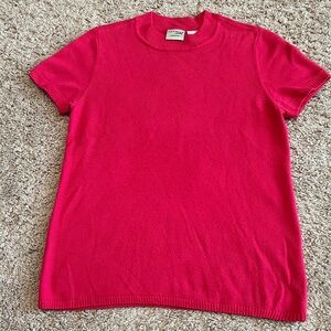 Kim Rogers Hot Pink Top size M